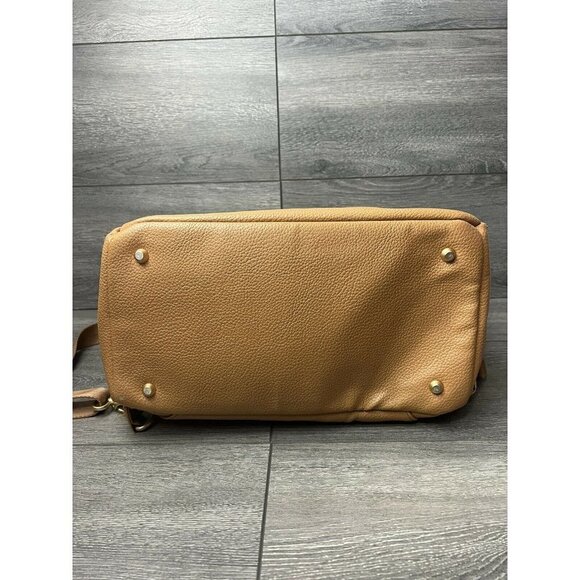 Butterscotch Classic Diaper Bag by Freshly Picked brown color large main image 8